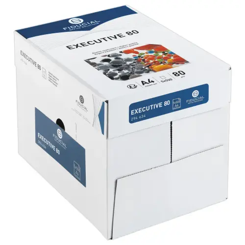 240 Ramettes de 500 feuilles de papier blanc A4 80g EXECUTIVE 80 FIDUCIAL 