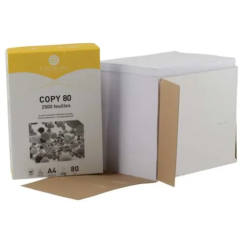Ramette de 2 500 feuilles de papier blanc Copy - A4 - Fiducial