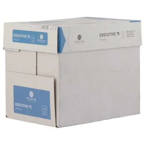 Carton de 2 500 feuilles de papier blanc A4 EXECUTIVE 75 - 75g - FIDUCIAL