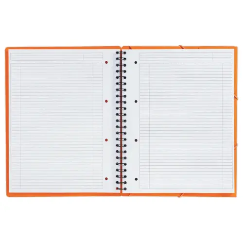 Cahier A4+ Meetingbook  - lign&eacute; 6 mm - 80g - OXFORD 