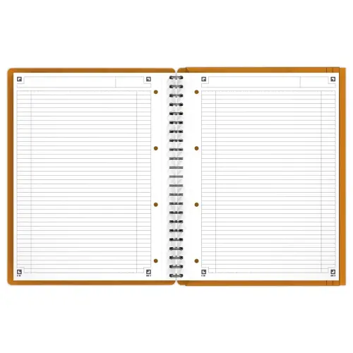 Cahier A4+ Meetingbook  - lign&eacute; 6 mm - 80g - OXFORD 