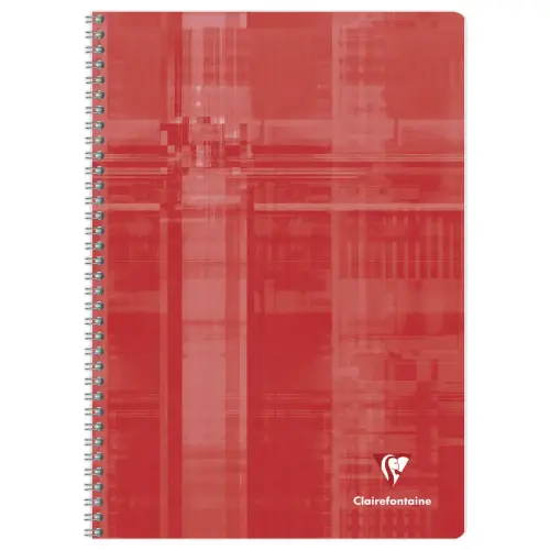 Cahier spirale A4 Metric - 100 pages - Seyès - CLAIREFONTAINE