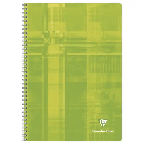 Cahier spirale A4 Metric - 100 pages - Seyès - CLAIREFONTAINE