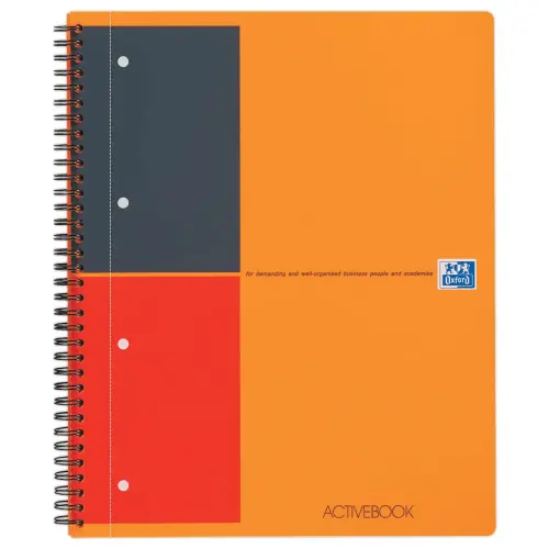 Cahier A4 Activebook International - Ligné - Oxford