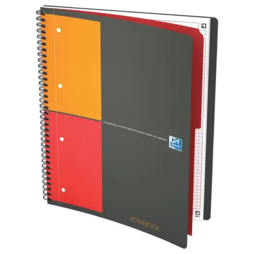 Cahier A4 - Carreaux 5x5 - Oxford