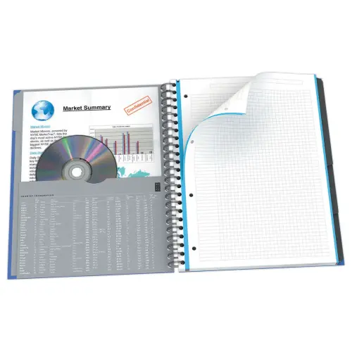 Cahier spirale European Essential - A4 - 5x5 - Oxford