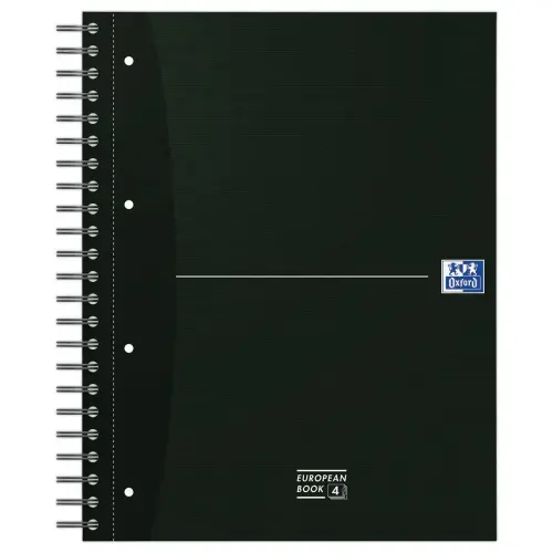 Cahier spirale European Essential - A4 - 5x5 - Oxford
