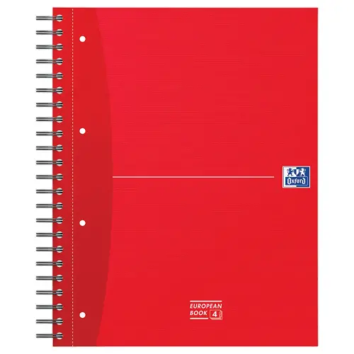 Cahier spirale European Essential - A4 - 5x5 - Oxford