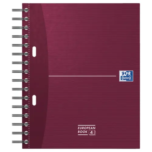 Cahier spirale European Essential - A5 - 5x5 - Oxford