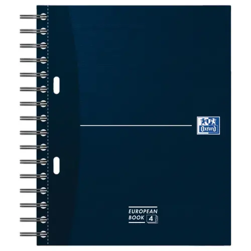 Cahier spirale European Essential - A5 - 5x5 - Oxford