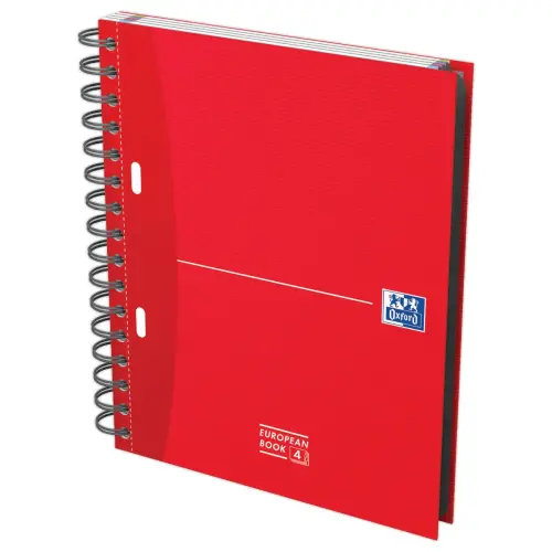Cahier spirale European Essential - A5 - 5x5 - Oxford