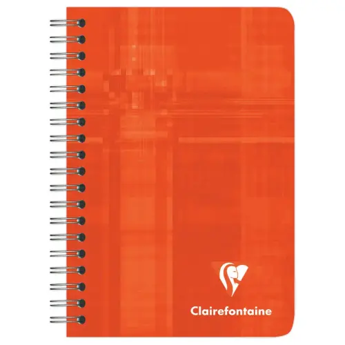 Carnet à spirale 180 pages - 9 x 14 cm - CLAIREFONTAINE