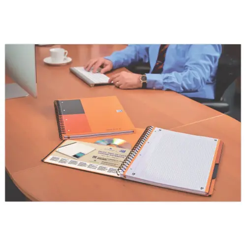 Cahier A4 Filingbook - 5x5 - 80g - Oxford International 