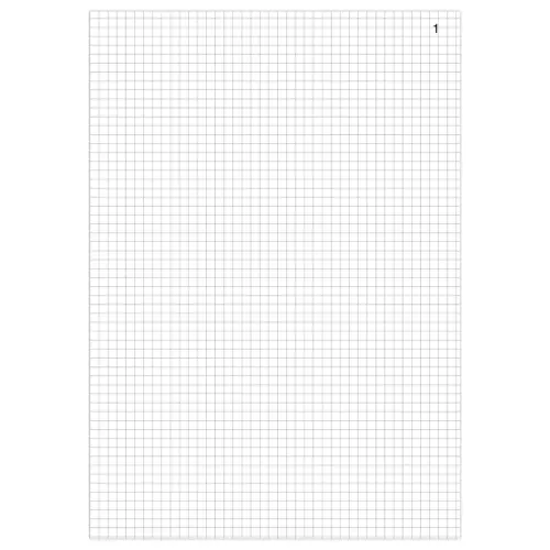 Registre foliot&eacute; ELVE - 5x5 - Format 23 x 18 cm - 200 pages 