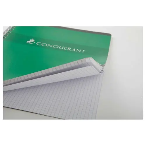 Cahier A4 - 5x5 - 70 g - Conqu&eacute;rant 