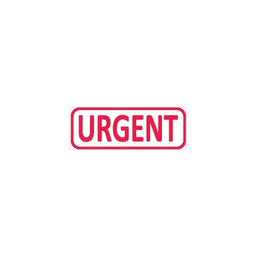 Timbre formule commerciale - 'Urgent' - TRODAT 