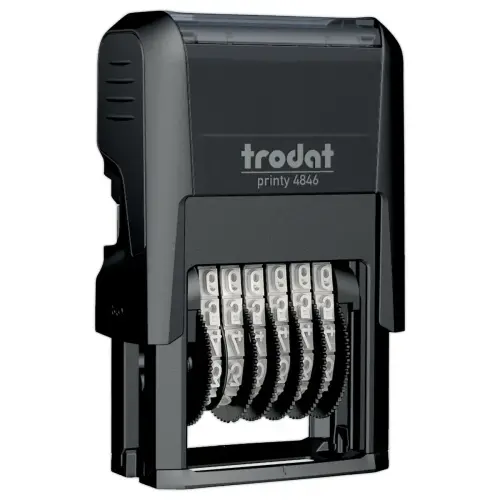 Numéroteur Printy 4846 – 6 caractères – TRODAT