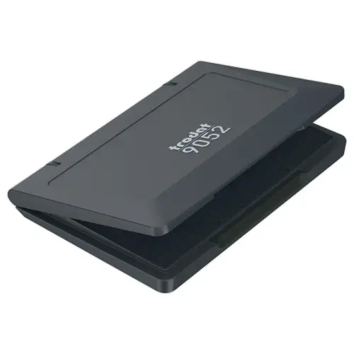Tampon encreur - Rechargeable - 7 x 11 cm - Noir - TRODAT