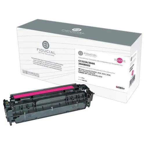 Toner remanufactur&eacute; &eacute;q. CANON 718M, HP CC533A - Magenta 