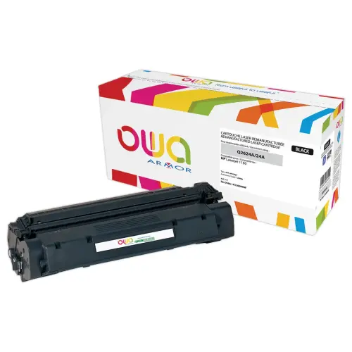 Toner eq. HP Q2624A - Noir - OWA