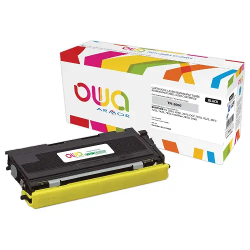 Toner ARMOR &eacute;quiv. BROTHER TN2000 noir 