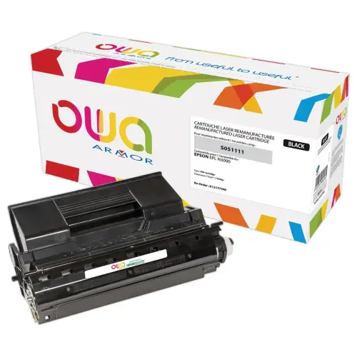 Toner éq. EPSON C13S051111 - Noir - OWA