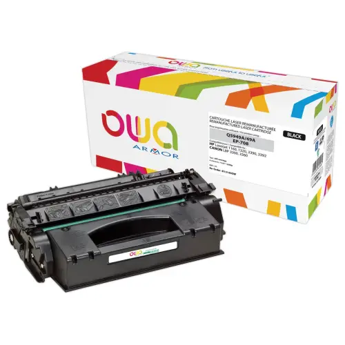 Toner eq. HP Q5949A, CANON 708 - Noir - OWA
