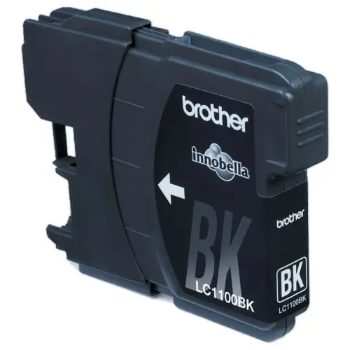 Cartouche jet d'encre BROTHER noire LC1100BK