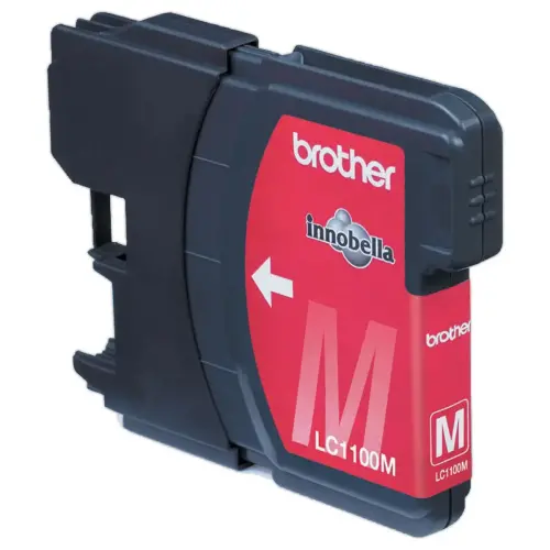 Cartouche jet d'encre BROTHER magenta LC1100M 