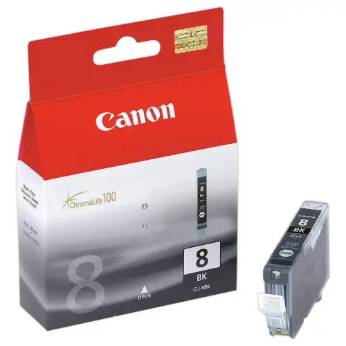Cartouche CANON 0620B001 CLi8BK noire 