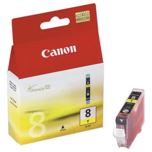 Cartouche 0623B001 CLi8Y - Jaune - Canon