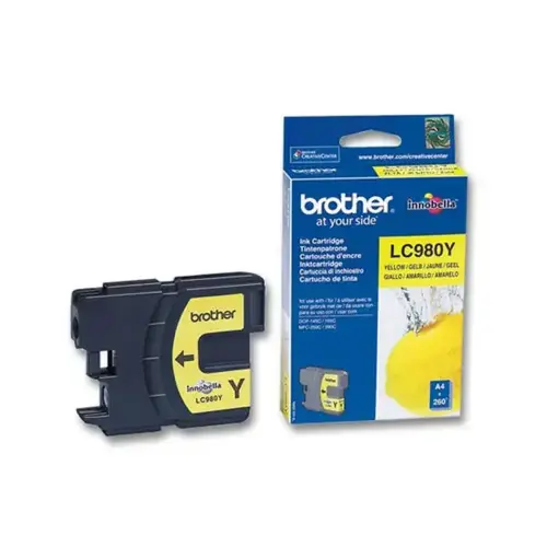 Cartouche LC980Y - Jaune - Brother 