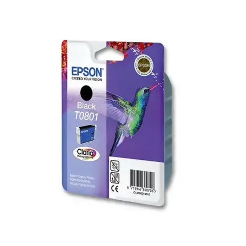 cartouche jet d'encre EPSON noir Colibri T0801
