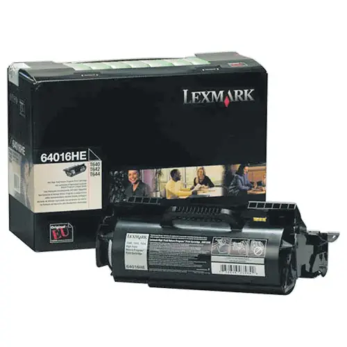 Toner LEXMARK noir HC 64016HE