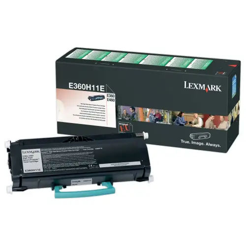 Toner LEXMARK noir HC E360H11E 