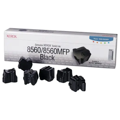 6 Blocs de cire XEROX 108R00727 noir