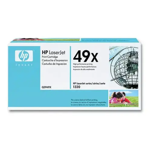 Toner Q5949X haute capacit&eacute; - Noir - HP 