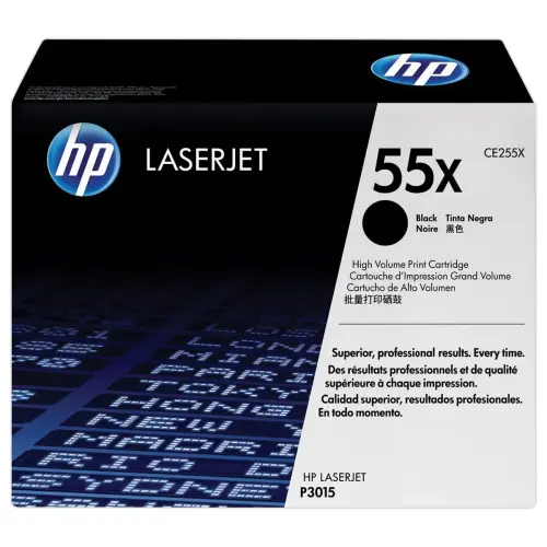 HP 55X CE255X toner noir Grande capacit&eacute; - HP 