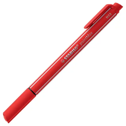 Stylo-feutre pointMax - Pointe moyenne - Rouge - STABILO 
