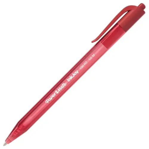 Stylo à bille rouge Inkjoy 100 RT - Paper Mate