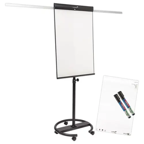 Chevalet de conférence Sketch Pro - Base ronde mobile - LEGAMASTER