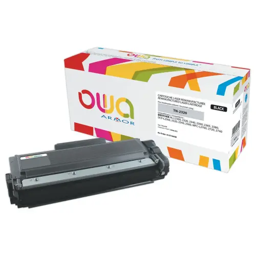 Toner éq. BROTHER TN-2320 - Haute capacité - Noir - OWA