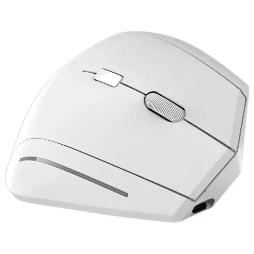 Souris ERGO sans fil - Verticale - Rechargeable - Blanc - T'NB