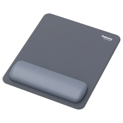 Tapis de souris avec repose-poignet Breyta - Bleu gris - FELLOWES 