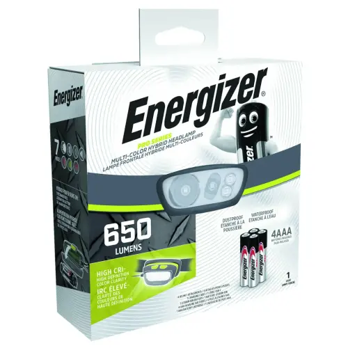 Torche frontale hybride - 7 modes - Energizer
