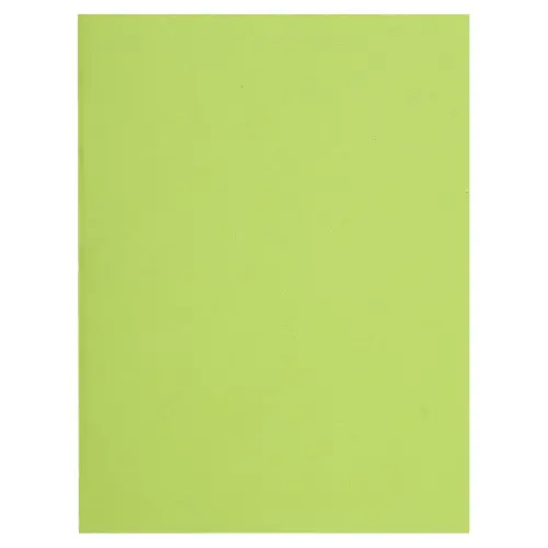 Paquet de 100 chemises FLASH 220 100% recyclé - 24x32cm - Tilleul - EXACOMPTA