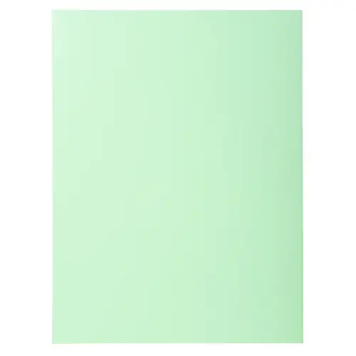 Paquet 100 chemises SUPER 160 - 24x32cm - Vert clair - EXACOMPTA