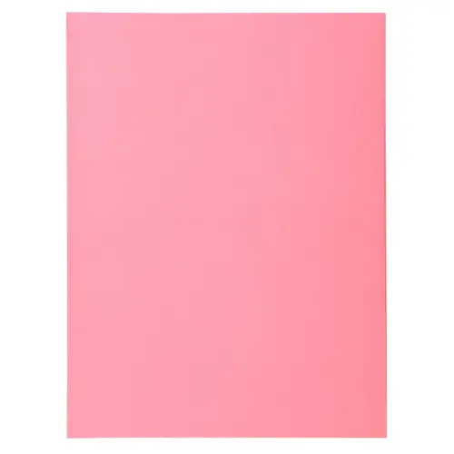 Paquet de 50 chemises 2 rabats SUPER 210 - 24x32cm - Rose - EXACOMPTA