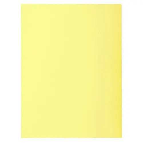 Paquet de 50 chemises 2 rabats SUPER 210 - 24x32cm - Canari - EXACOMPTA 