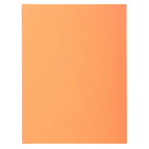 Paquet de 50 chemises 2 rabats SUPER 210 - 24x32cm - Orange - EXACOMPTA
